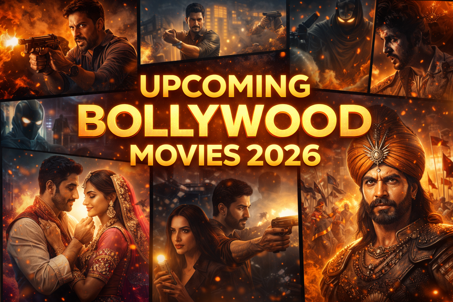Upcoming Bollywood movies 2026 release dates and star cast